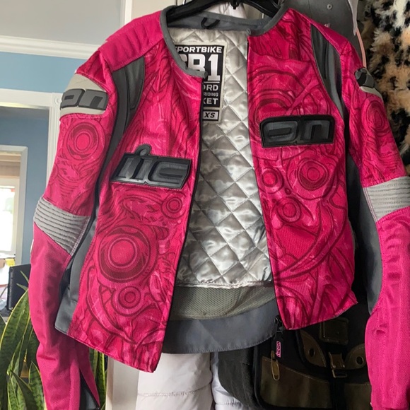 Women Sport Bike Jacket 